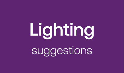 Lighting suggestions