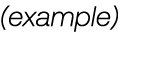 (example)