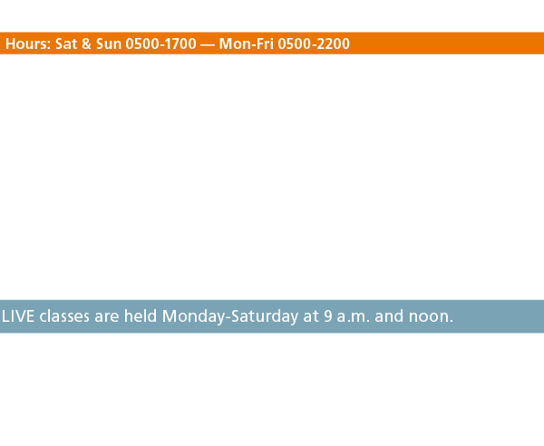 Employee Fitness Center  2250 Shipyard Blvd Hours: Sat & Sun 0500-1700 — Mon-Fri 0500-2200 Contact Sheri Albertson wi   