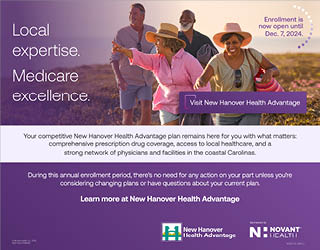 A flyer advertising a new health advantage plan. AI generated content