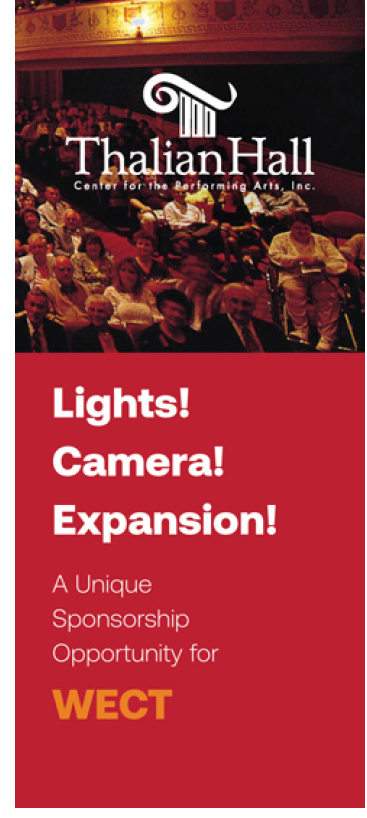 A red and white poster advertising a show at Thai Hall. AI generated content