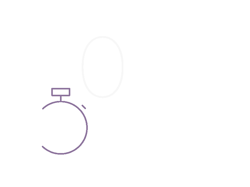 A black and white image of a clock and an oval. AI generated content