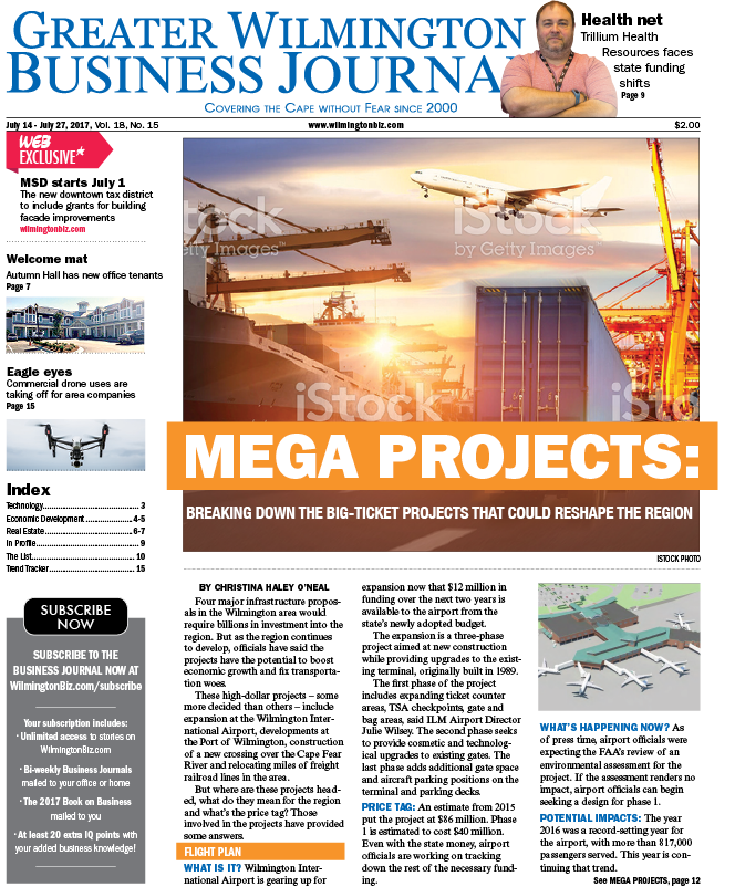 A magazine cover featuring an airplane and a large building. AI generated content