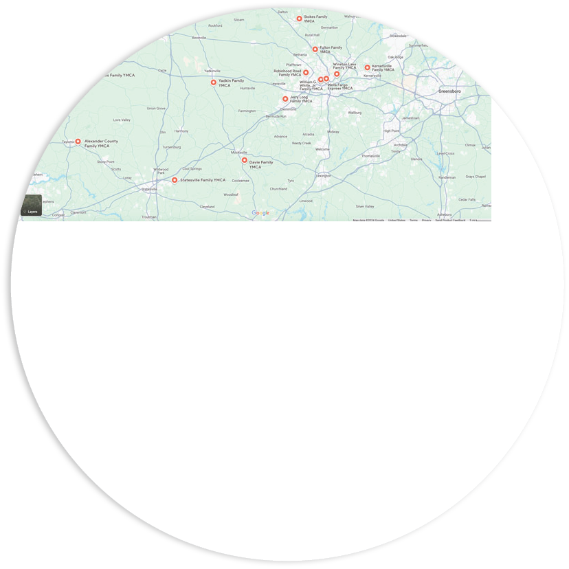 A map of a city with red dots marking the locations of various businesses. AI generated content