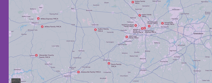 A map of a city with red dots marking various locations. AI generated content