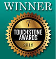 A gold and black award with the words “New Hampshire Regional Medical Center" and "Winner" written on it. AI generated content